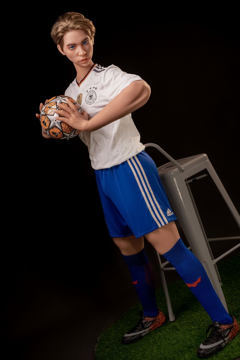 COOBY DOLL® „Deep Thorat Series“ Carlos 162 cm (5,3 Fuß), bewegliche männliche Puppen, Modell-Requisiten (Nr. 2747)