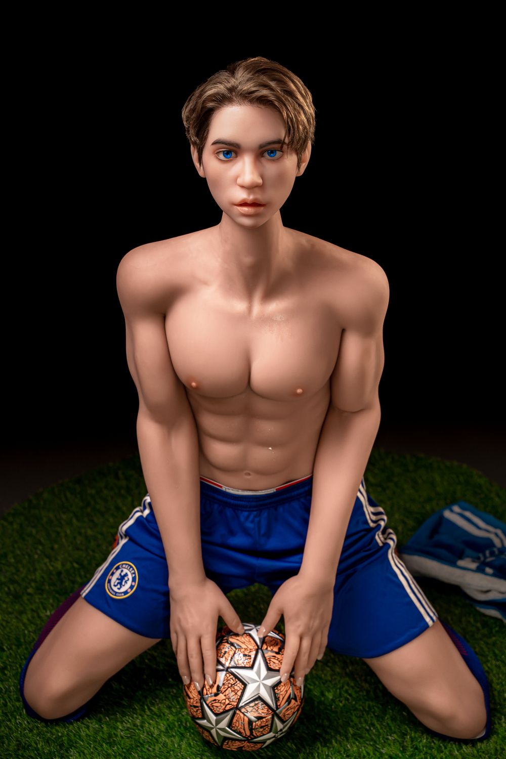 COOBY DOLL® „Deep Thorat Series“ Carlos 162 cm (5,3 Fuß), bewegliche männliche Puppen, Modell-Requisiten (Nr. 2747)