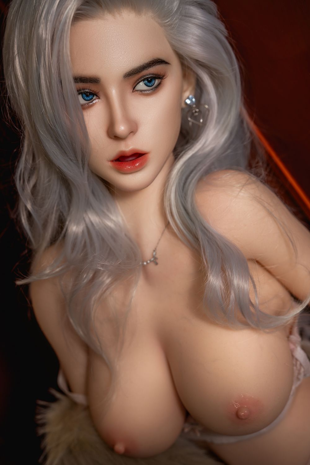 CUDOLL® M12# Deep Thorat Silicone Head Only (NO.H3145)
