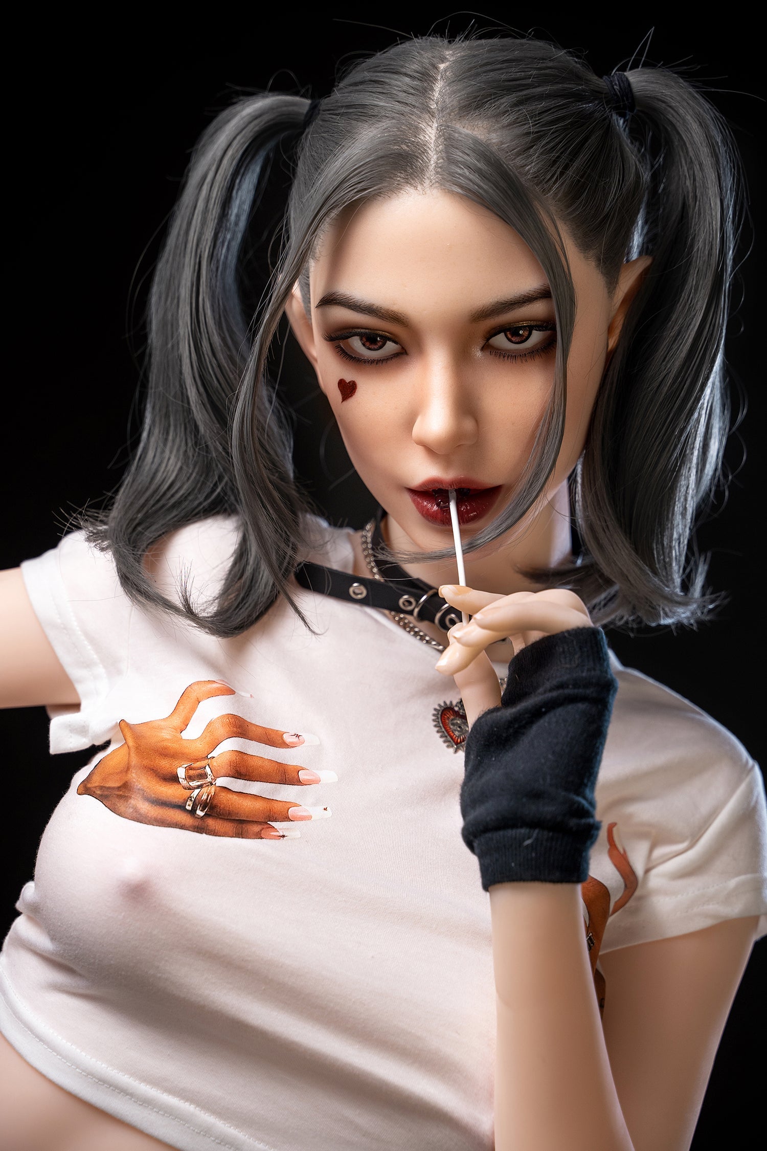 CUDOLL Catherine M7# Deep Throat Silicone Head With Movable Jaw (NO.H2820)