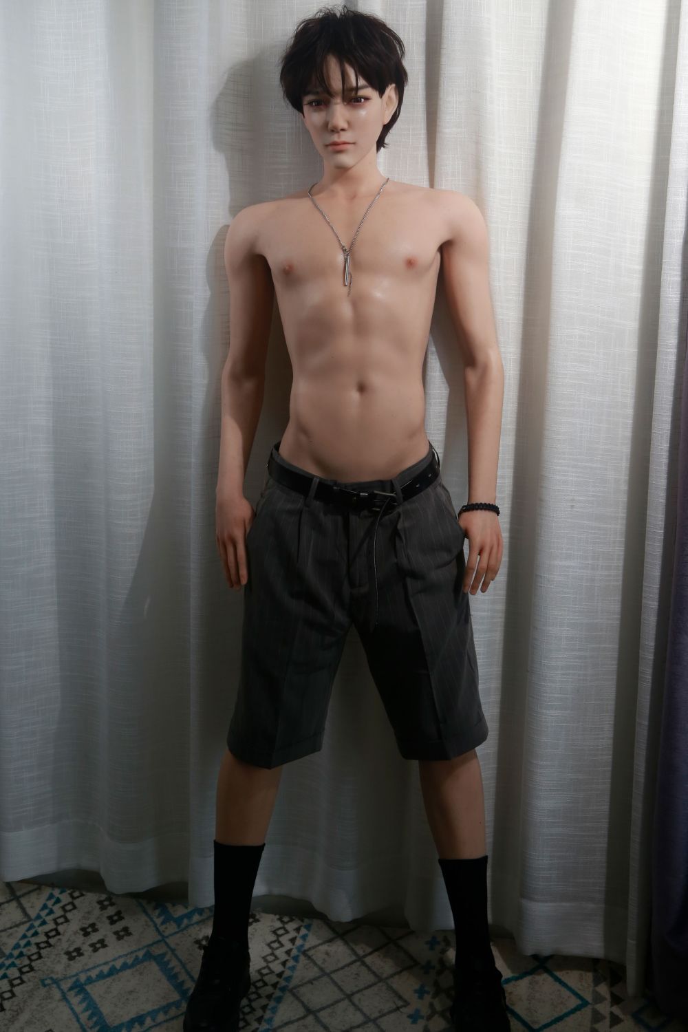 REALING® Nick 170 cm (5,6 ') Poupées sexuelles masculines entièrement en silicone (NO.2908)