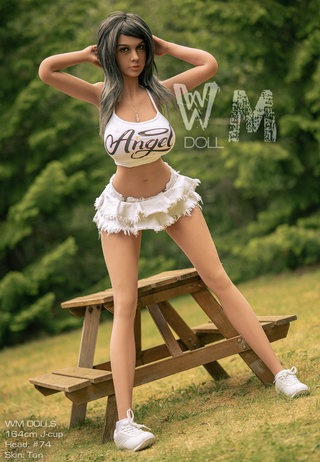 WMDOLL® 164cm(5.4') 74# J-CUP TPE Sex Dolls Model Props (NO.2914)