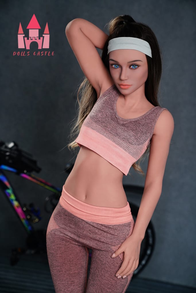 CASTLE® Bruna 163 см (5,3 ') B-CUP DC04 # Реквизит модели секс-куклы TPE (№ 2460)