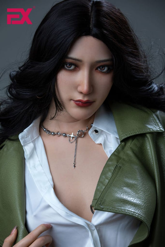 EXDOLL® Evelyn 172cm (5.7') "Real Clone Head&body Integration"  Hign-end Silicone Doll (NO.2728)