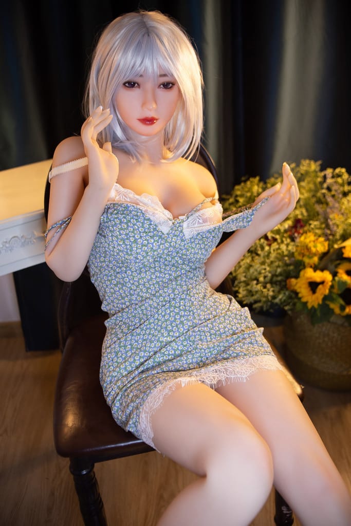 AIBEI® Qian 158cm (5.2 ') TPE Moyenne Poitrine Realdoll Sex Doll Love Doll Modèle Props (NO.2448)